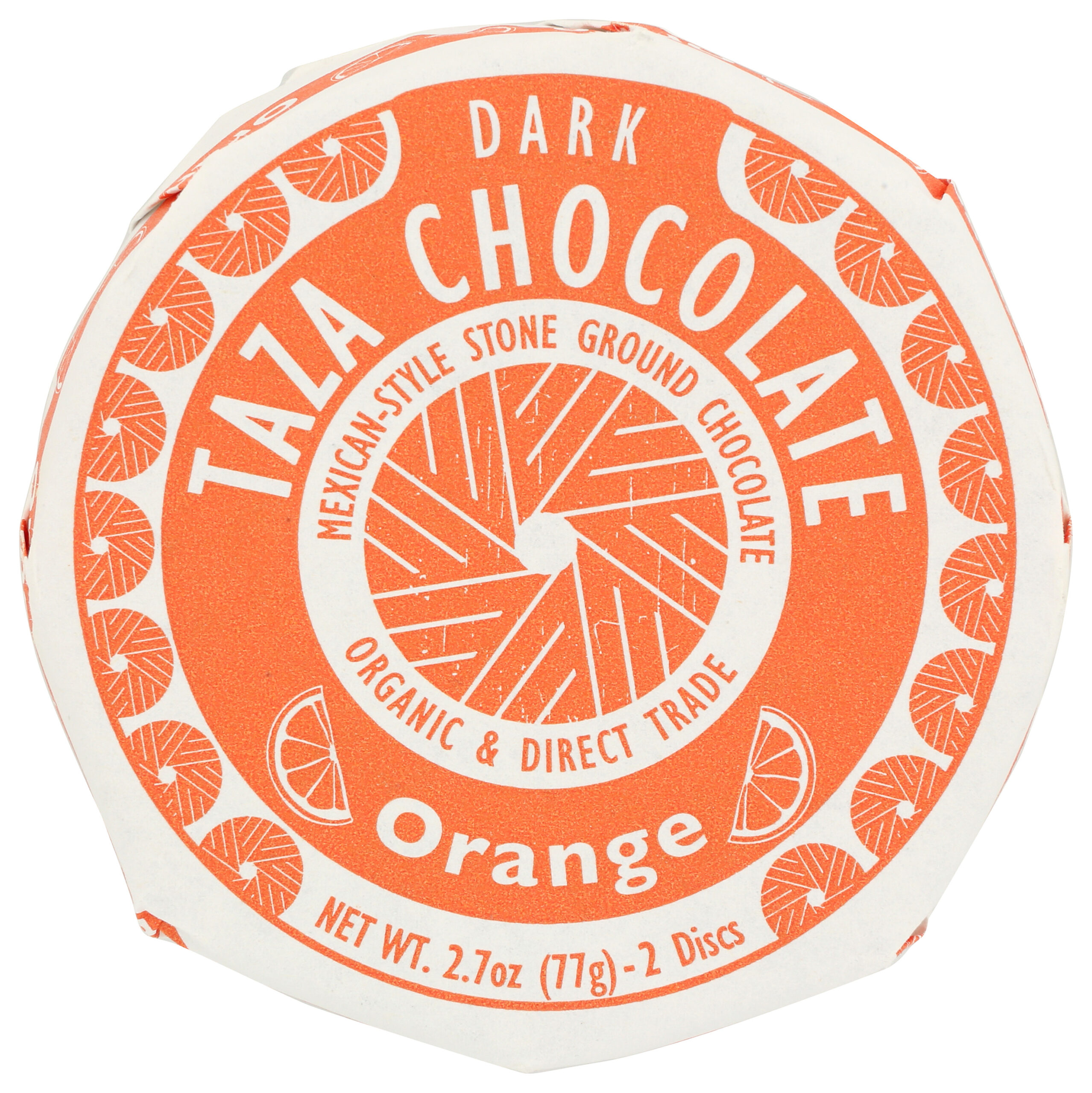 Taza Mexicano Orange (2 Rundtafeln) 50% BIO