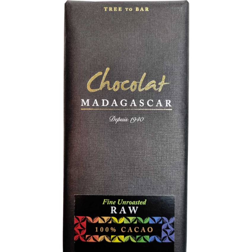 Chocolat Madagaskar Roh-Schokolade  MAVA-Estate 100 %