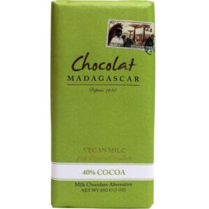 Chocolat Madagascar 40% vegane Mylchschokolade aus Cashews
