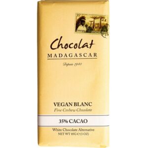 Chocolat Madagascar 35% vegane Mylchschokolade aus Cashews