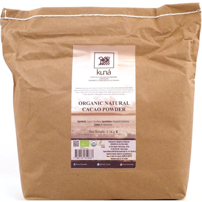 Kuná Cocoa Powder 2,5 kg Natural BIO Clearchox International
