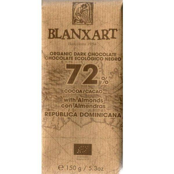 Blanxart Republica Dominicana 72 almonds - front 800x800