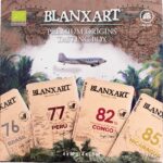 Blanxart Coffret Cadeau 4 Barres Chocolat Noir BIO